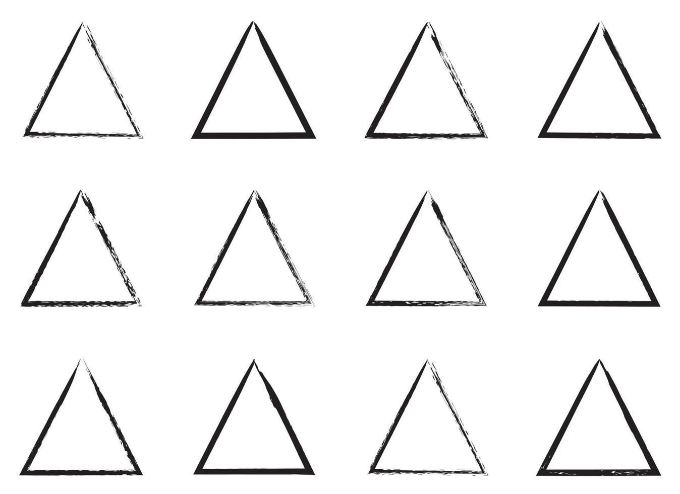 Dreieck Clip Art Illustration vektor