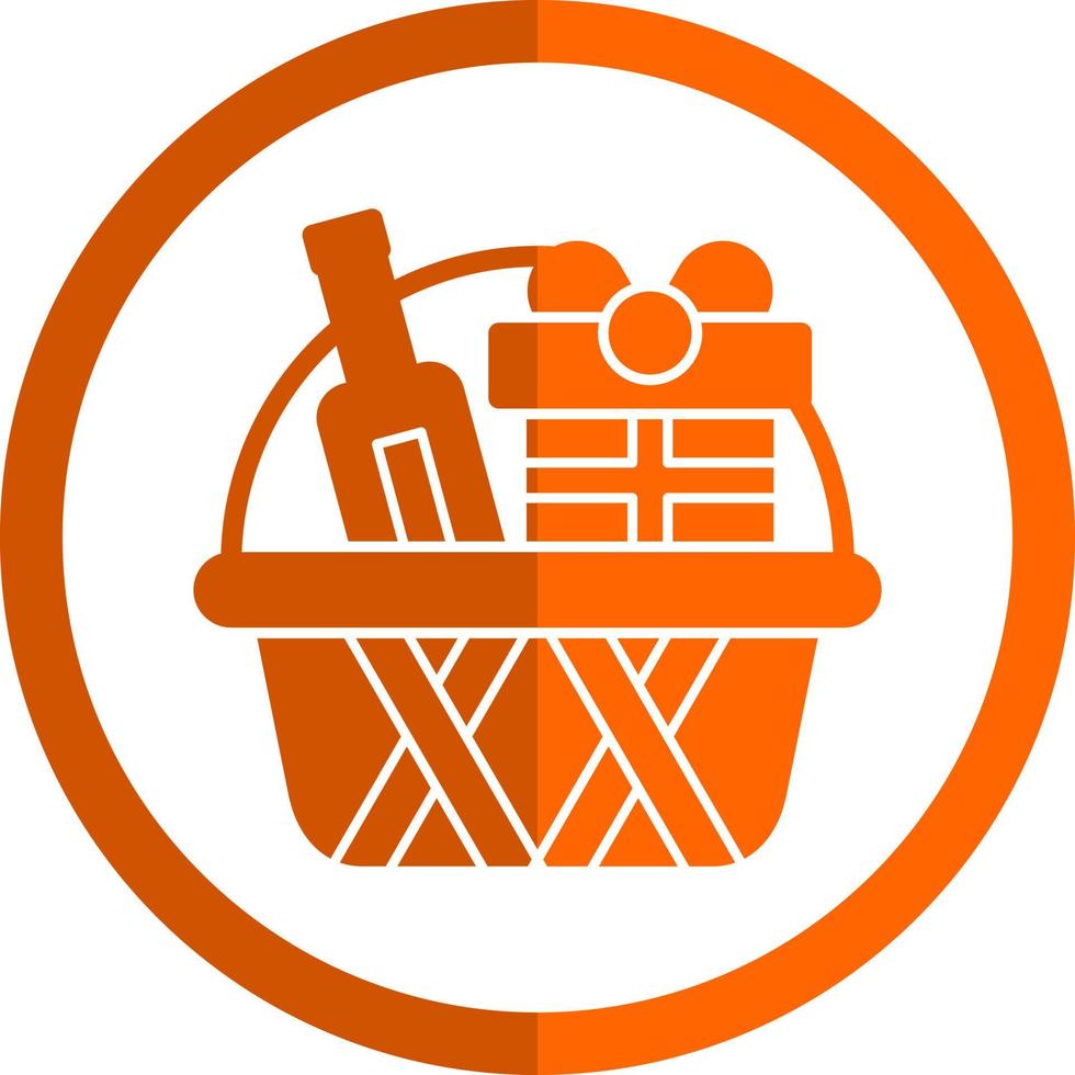 Geschenkpaket-Vektor-Icon-Design vektor