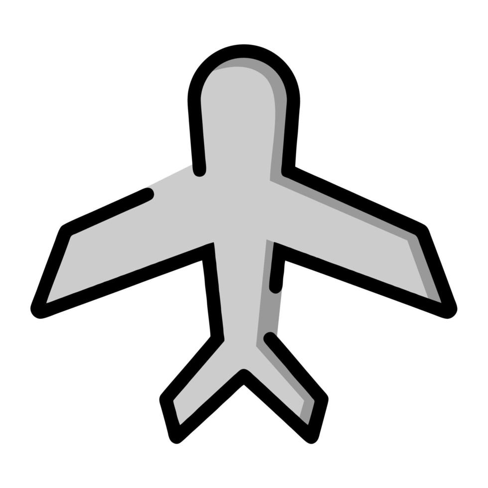 illustration vektor grafisk av flygplan flyga, flygplan, flyg ikon