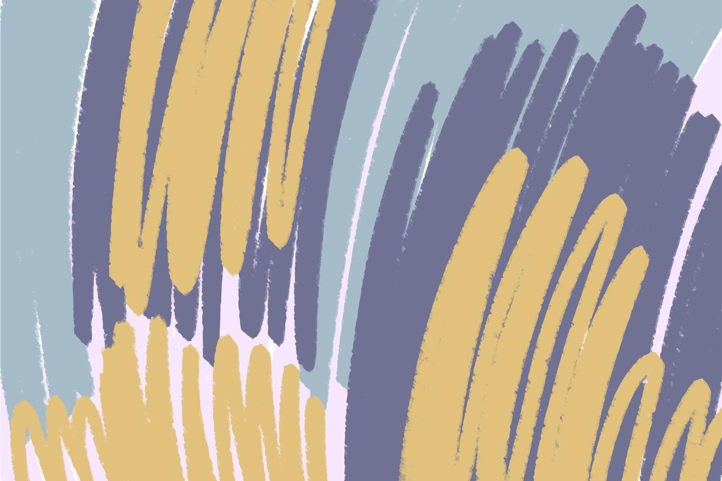 schön Hintergrund mit Holzkohle Schlaganfälle im Pastell- Farben, lila und Beige vektor