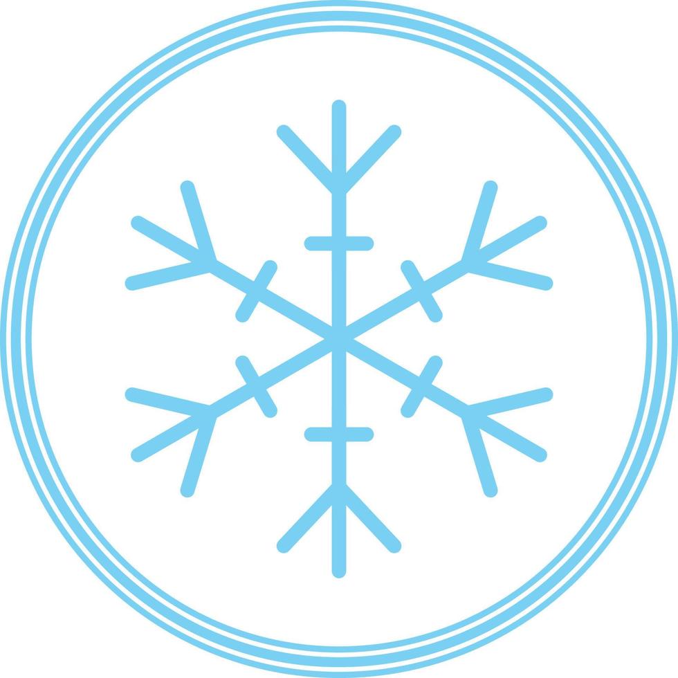 Winter Zeichen Symbol Schneeflocke vektor