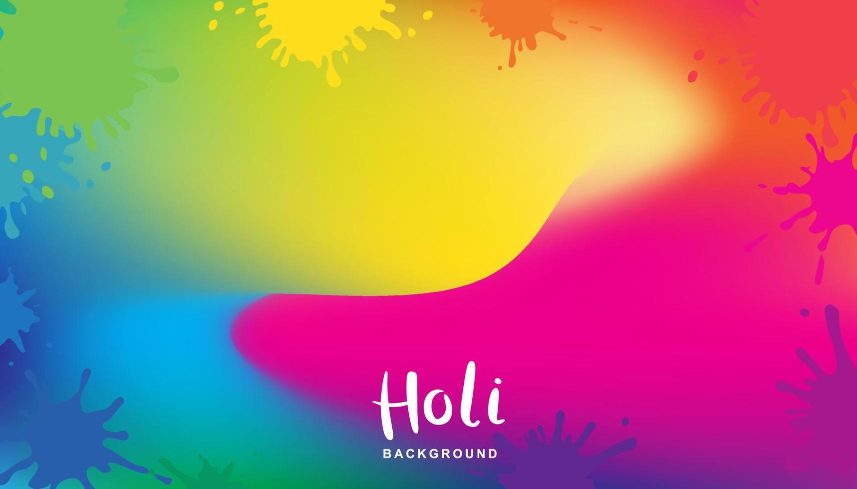 Lycklig holi firande baner. bakgrund design för indisk festival av färger, social media, hemsida banderoller, affisch för försäljning och befordran mall. vektor illustration.