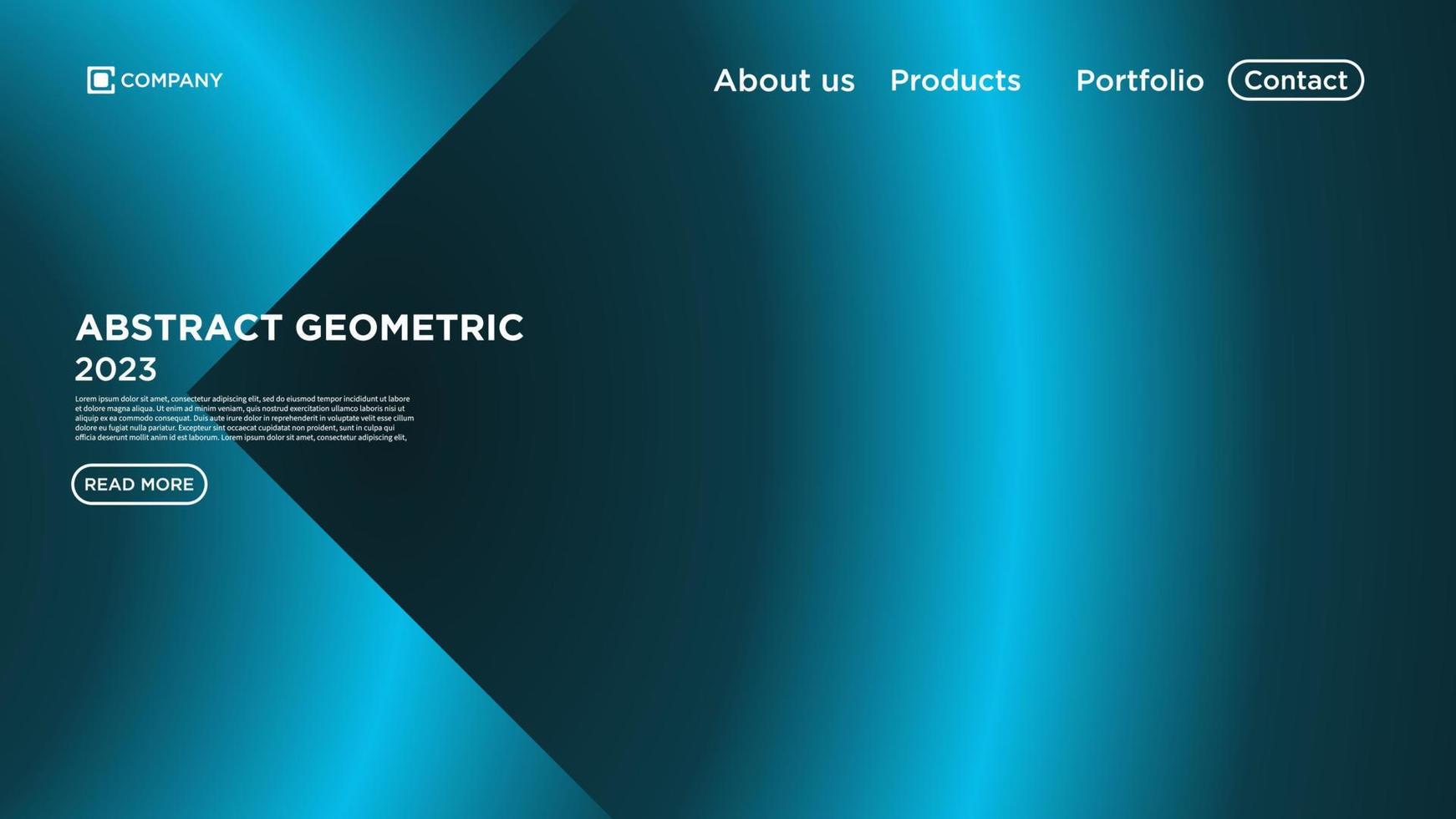 minimalistisk målsidabakgrund. webbplats ui design bakgrund. vektor