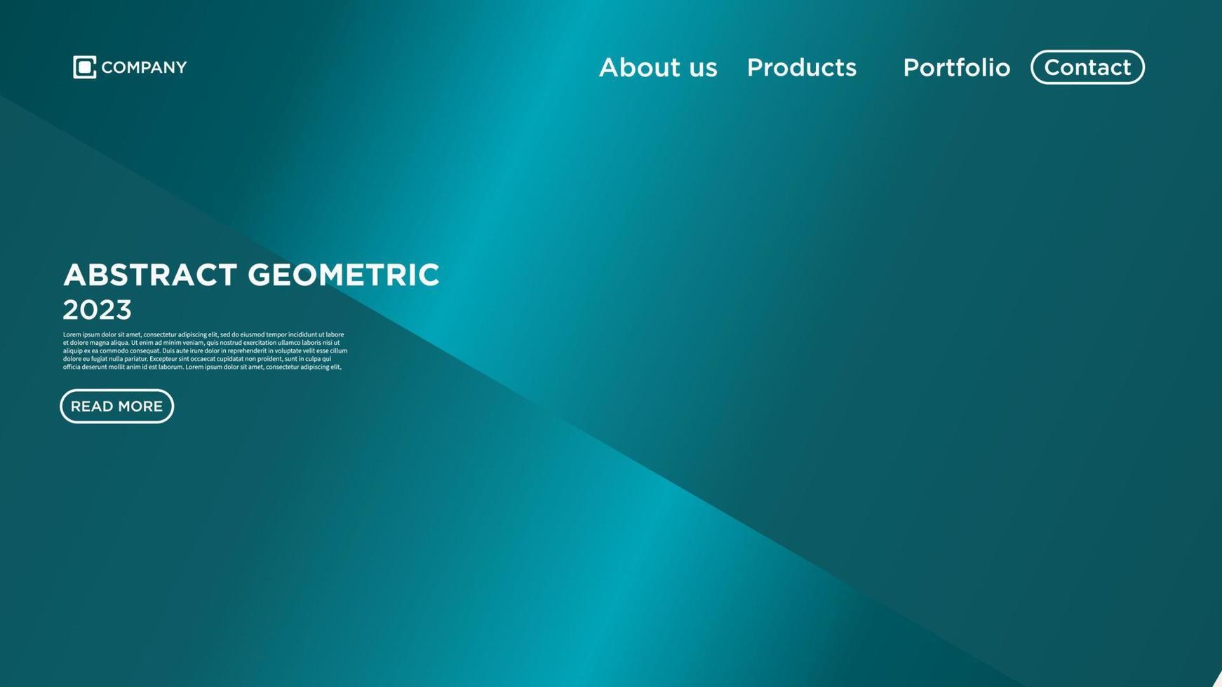 minimalistischer Landingpage-Hintergrund. Website-UI-Design-Hintergrund. vektor