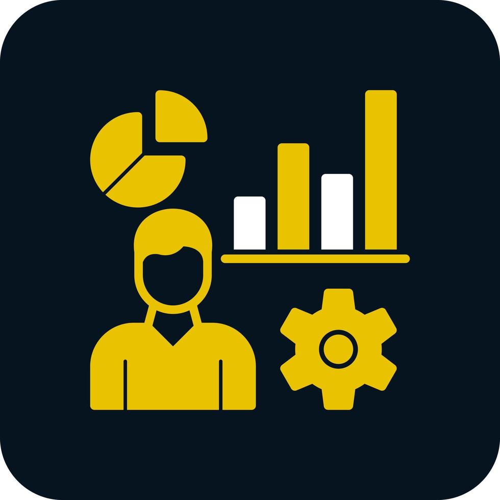 ux Analytics-Vektor-Icon-Design vektor