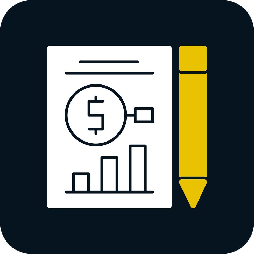 Accounting-Vektor-Icon-Design vektor