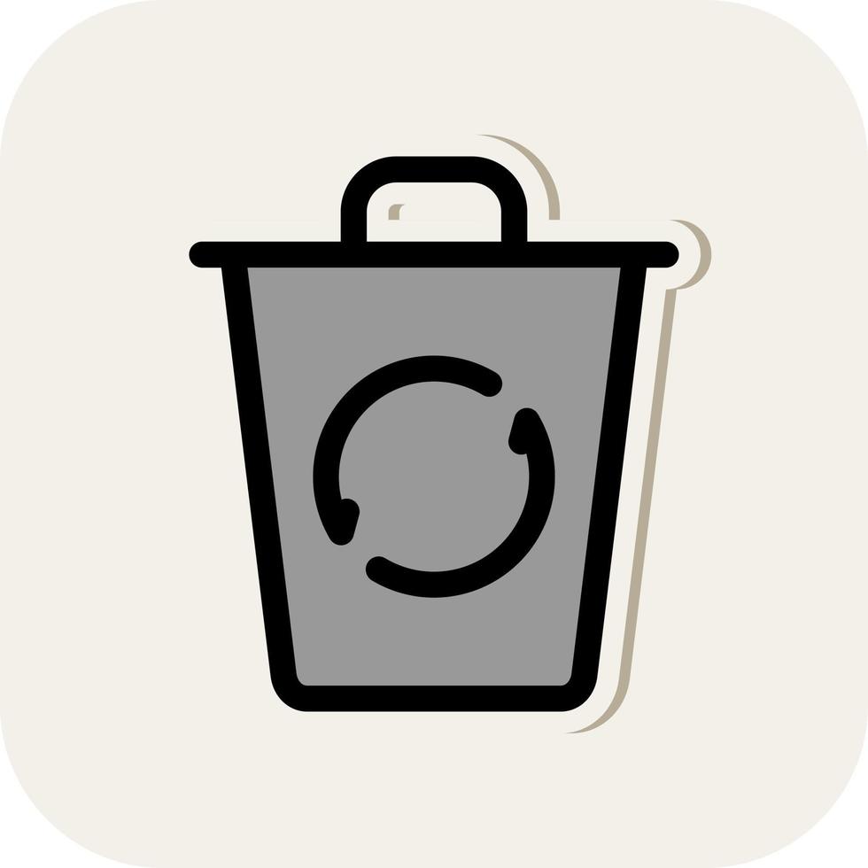 Recycling-Vektor-Icon-Design vektor