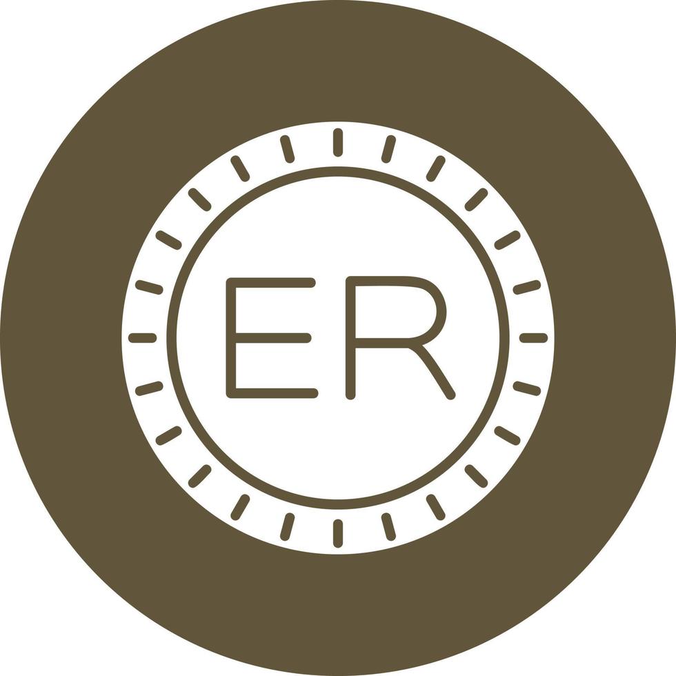 eritrea ringa koda vektor ikon