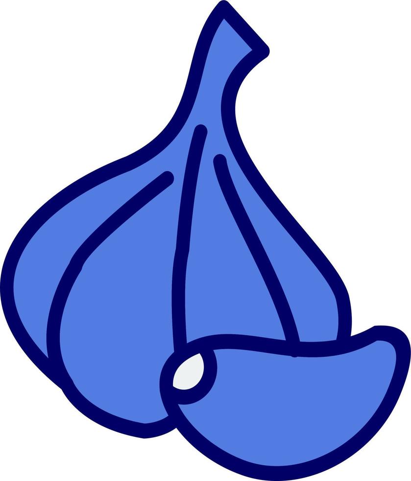 Knoblauch-Vektor-Symbol vektor