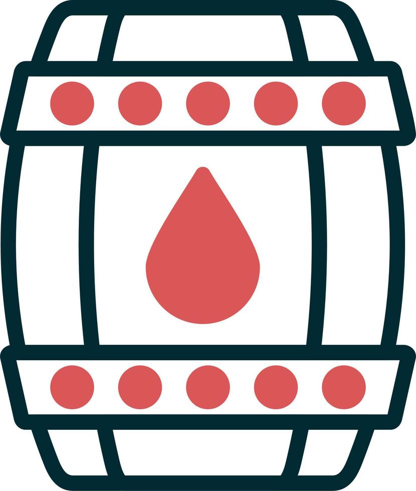 Barrel-Vektor-Symbol vektor