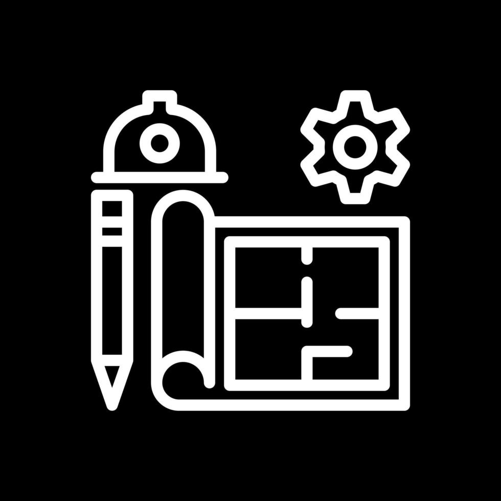 Bauingenieurwesen-Vektor-Icon-Design vektor