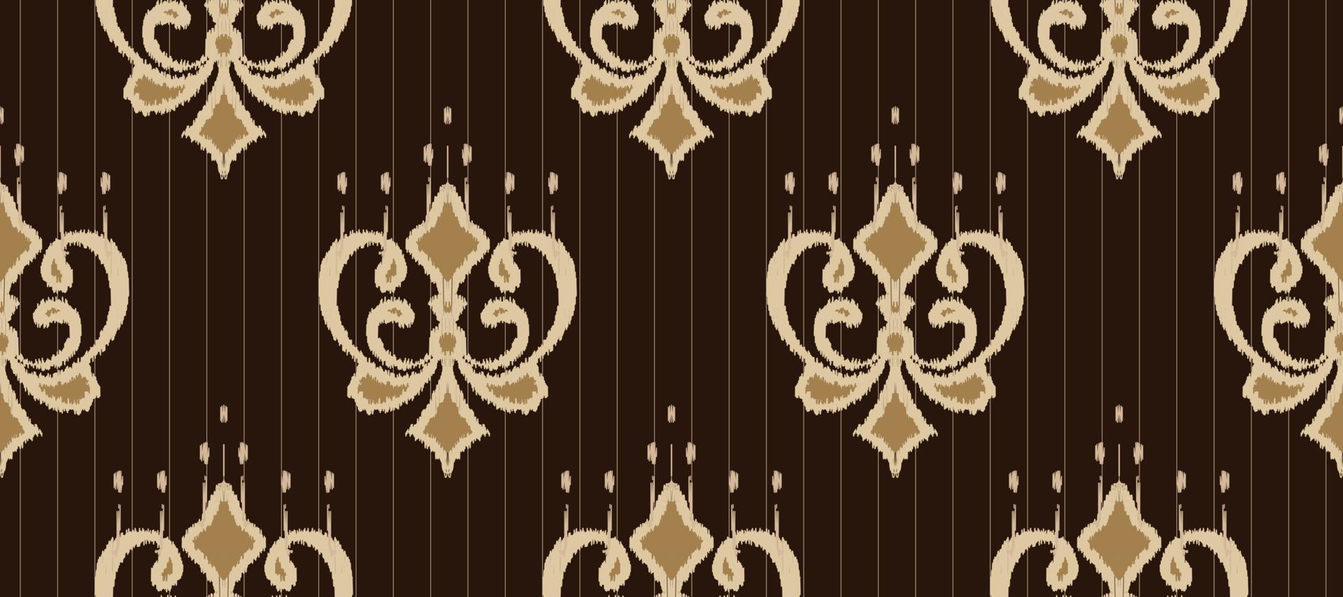 afrikanisch Ikat Paisley Stickerei. ethnisch Ikat Vektor afrikanisch Ikat Paisley Stickerei. Batik Textil- nahtlos Muster Digital Vektor Design zum drucken Saree kurti Borneo Stoff Rand Bürste Party tragen