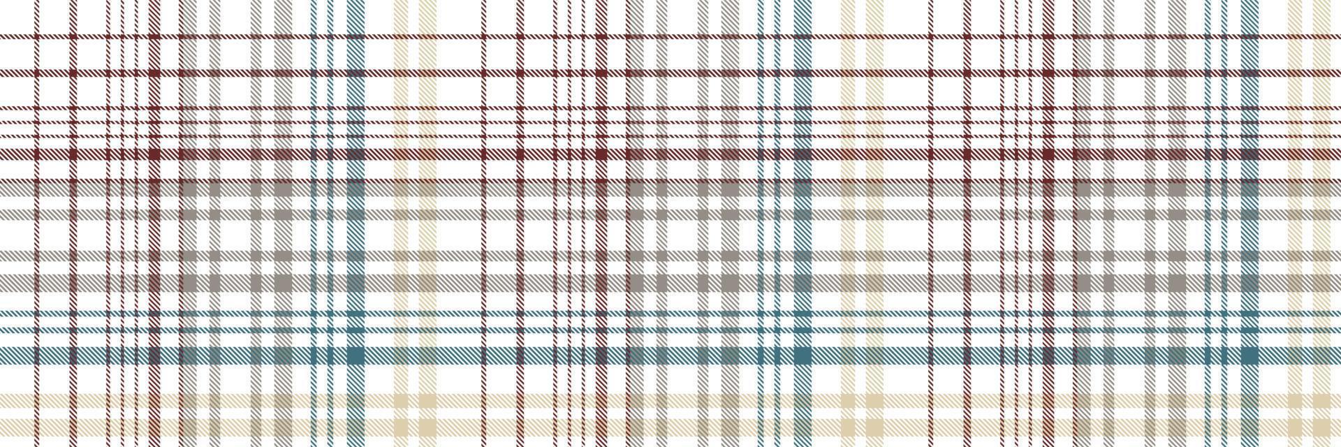 Tartan Muster nahtlos ist ein gemustert Stoff bestehend aus von criss gekreuzt, horizontal und Vertikale Bands im mehrere Farben.nahtlos Tartan zum Schal, Schlafanzug, Decke, Bettdecke, Kilt groß Schal. vektor