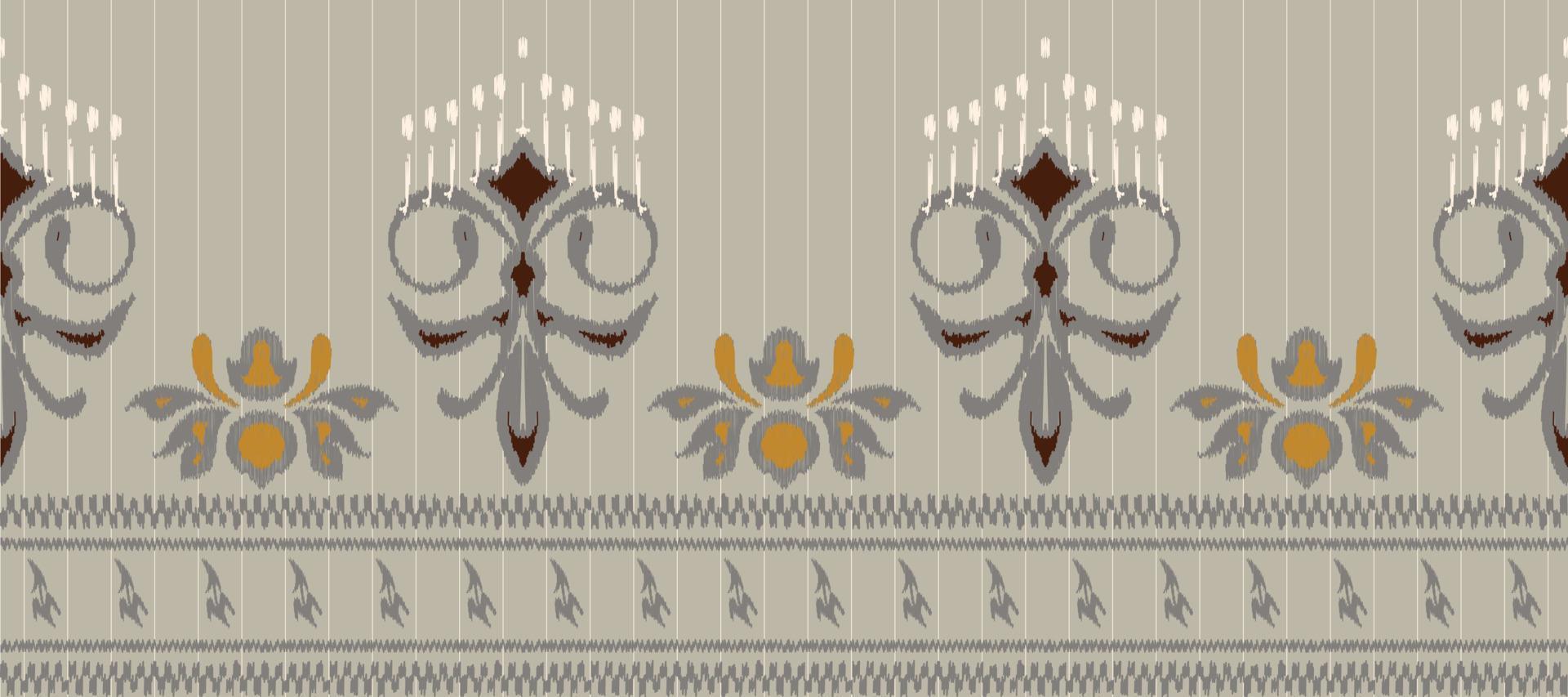 afrikansk ikat paisley broderi. etnisk ikat textur afrikansk ikat paisley broderi. batik textil- sömlös mönster digital vektor design för skriva ut saree kurti borneo tyg gräns borsta fest ha på sig