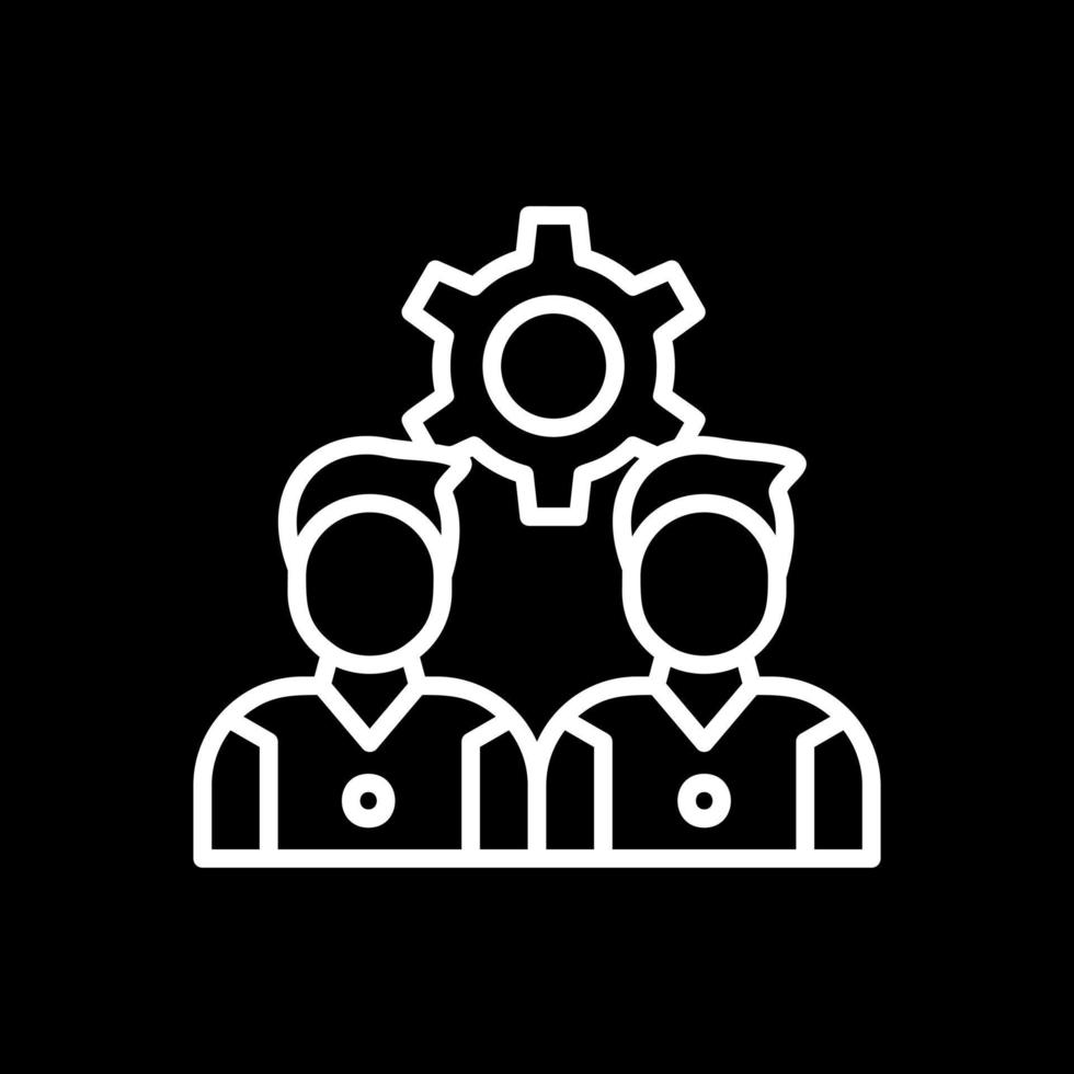 Team-Management-Vektor-Icon-Design vektor