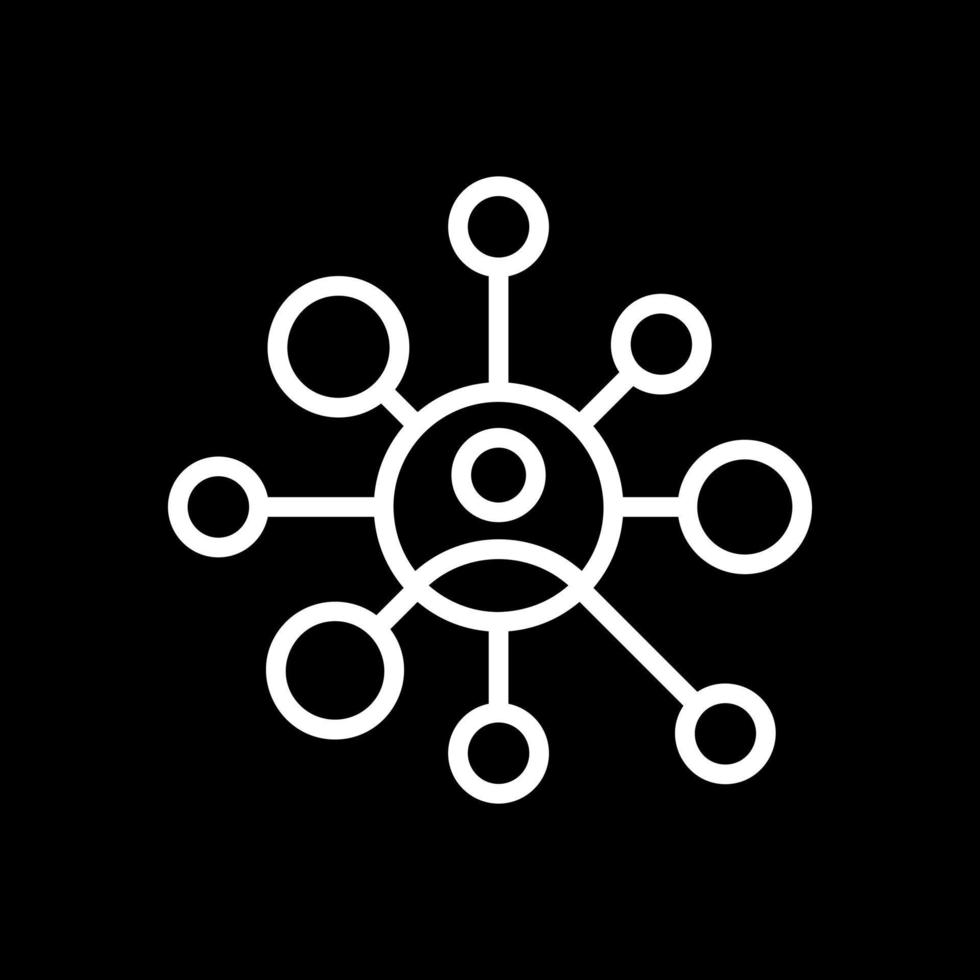 marknadsföring nätverk vektor ikon design