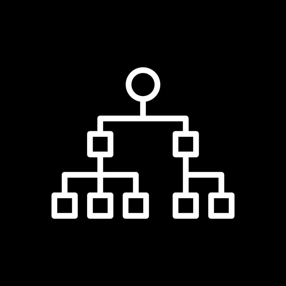 organisation Diagram vektor ikon design