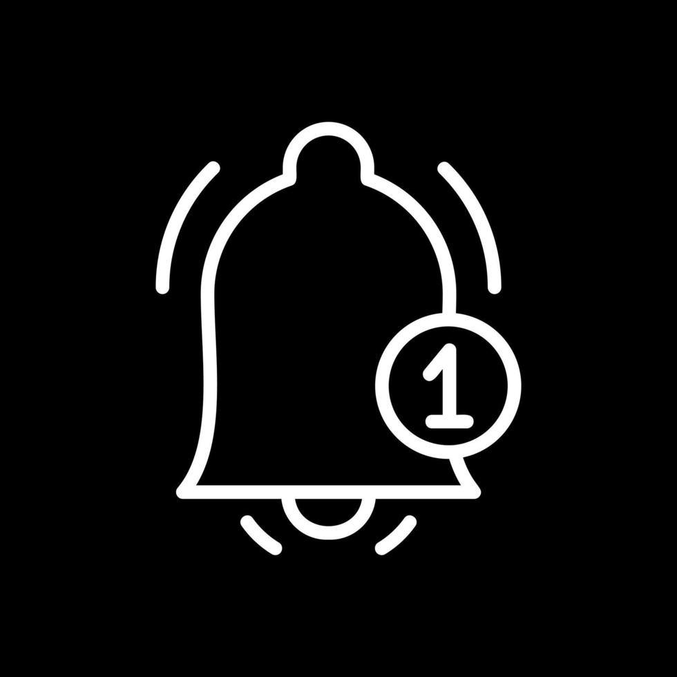 Benachrichtigung Glocke Vektor Icon Design