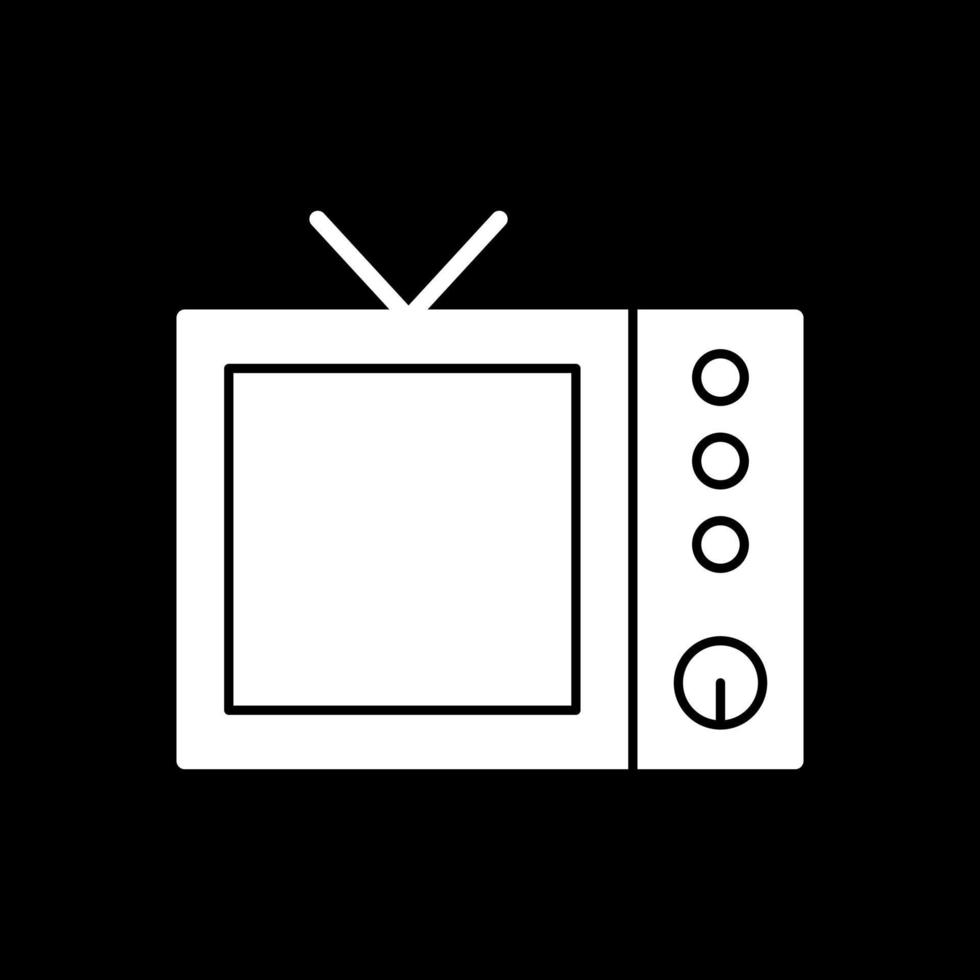 TV-Vektor-Icon-Design vektor