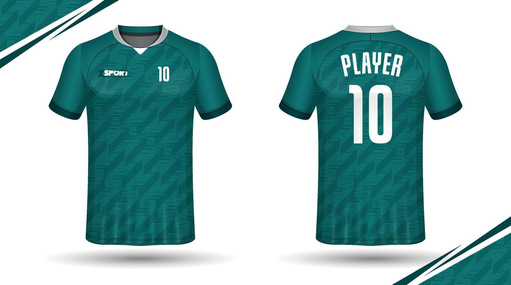 fotboll jersey design för sublimering, sport t skjorta design vektor