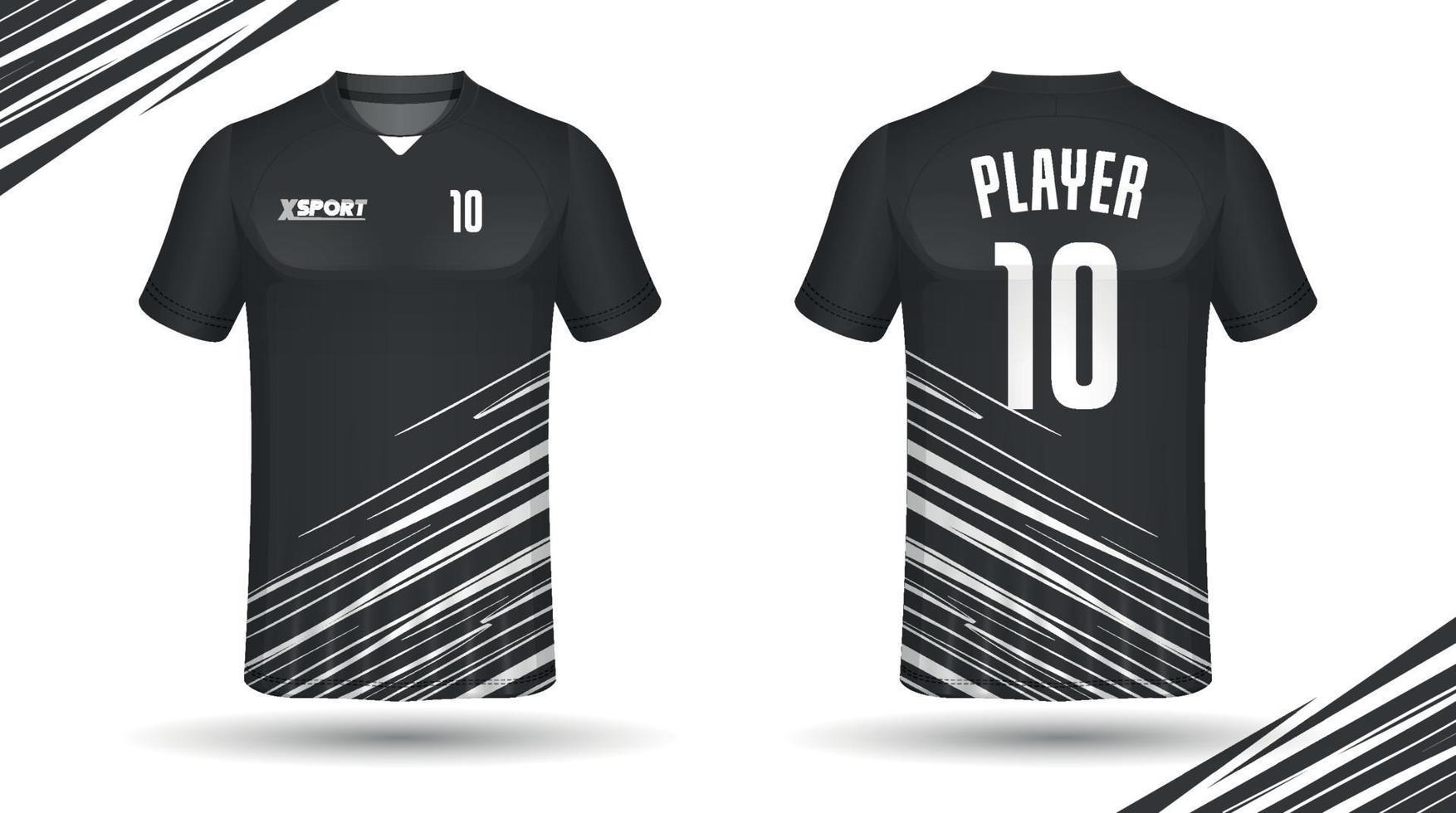 fotboll jersey design för sublimering, sport t skjorta design vektor