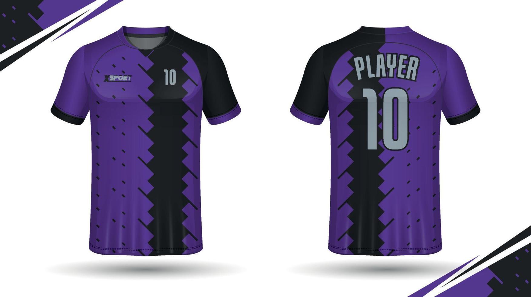 fotboll jersey design för sublimering, sport t skjorta design vektor