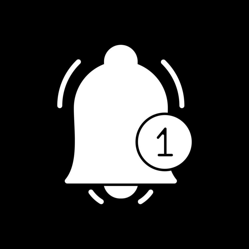 Benachrichtigung Glocke Vektor Icon Design