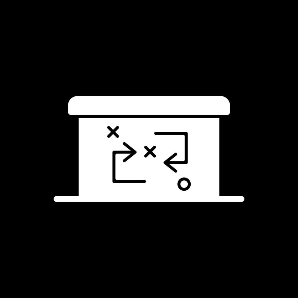 Planungsstrategie-Vektor-Icon-Design vektor