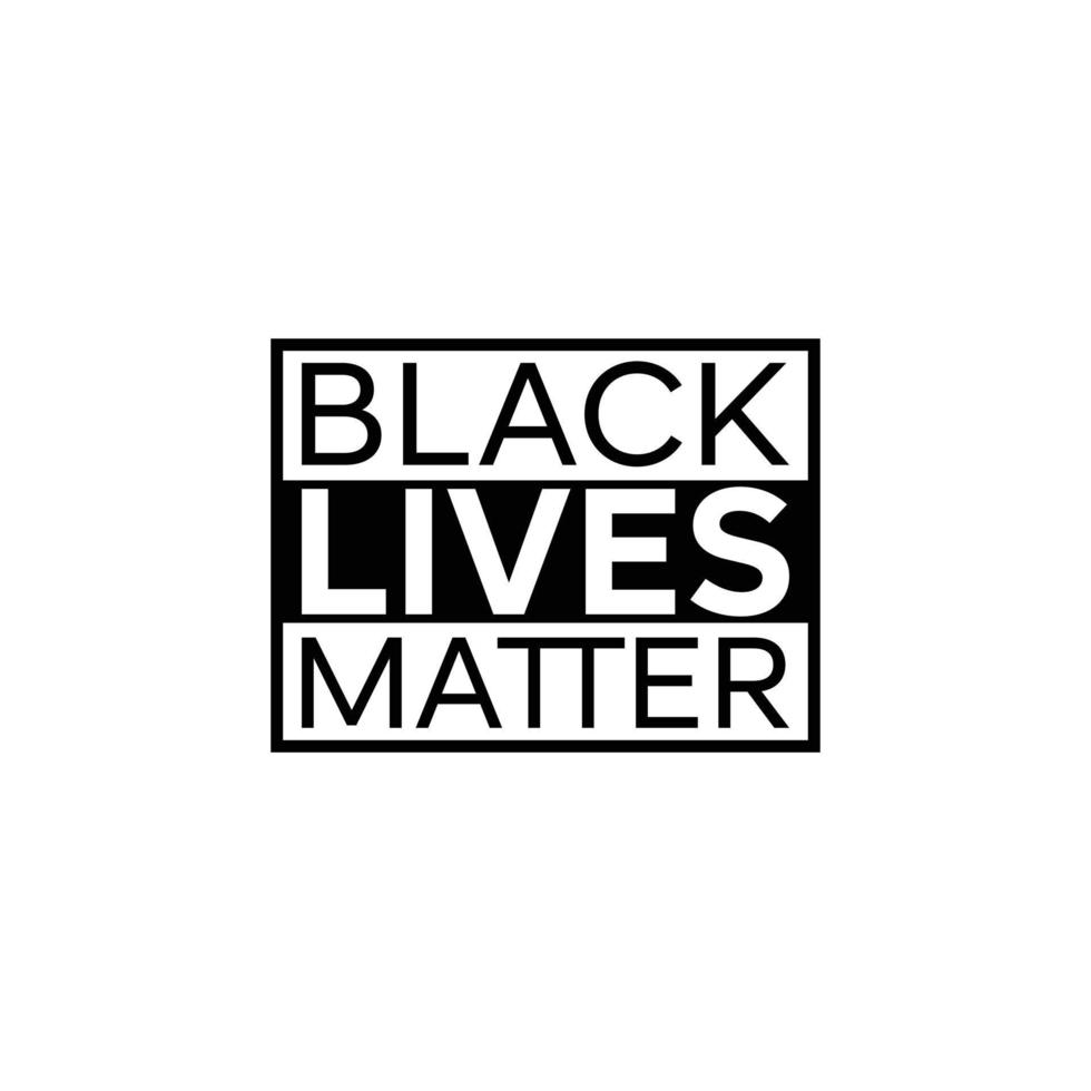 schwarz Leben Angelegenheit modern Logo, Banner, Design Konzept, Zeichen, mit schwarz und Weiß Text auf ein eben schwarz Hintergrund. vektor