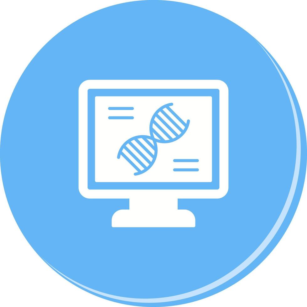 dna testa vektor ikon