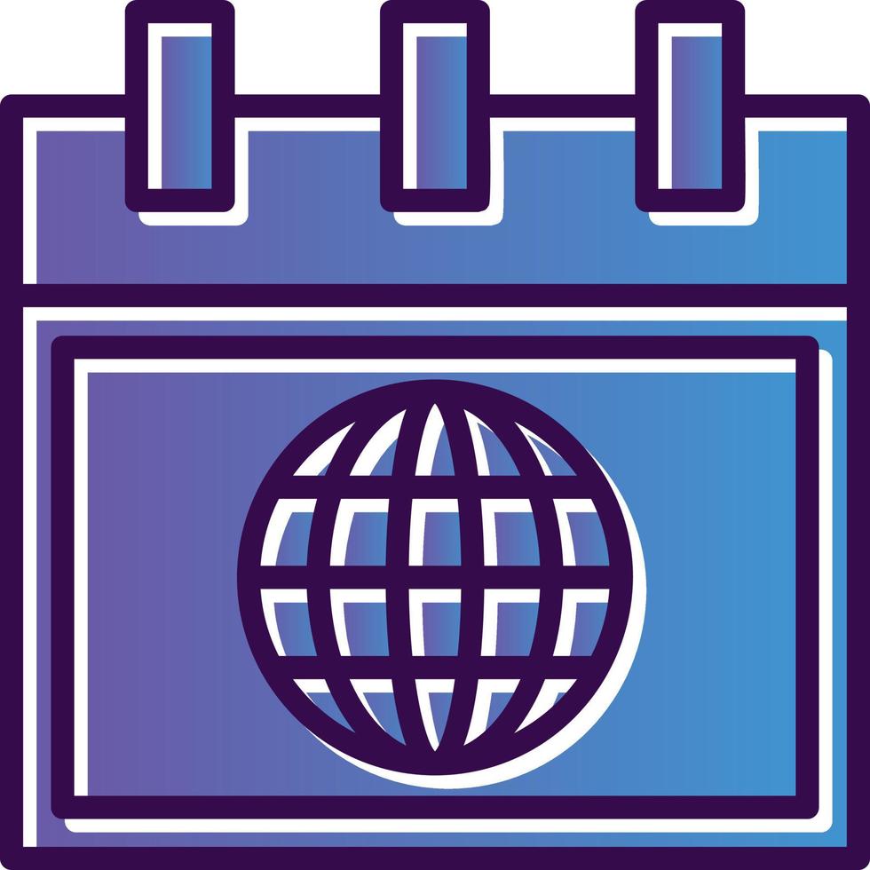 globales Vektor-Icon-Design vektor