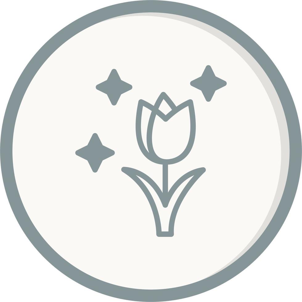 Symbol für Tulpenvektor vektor