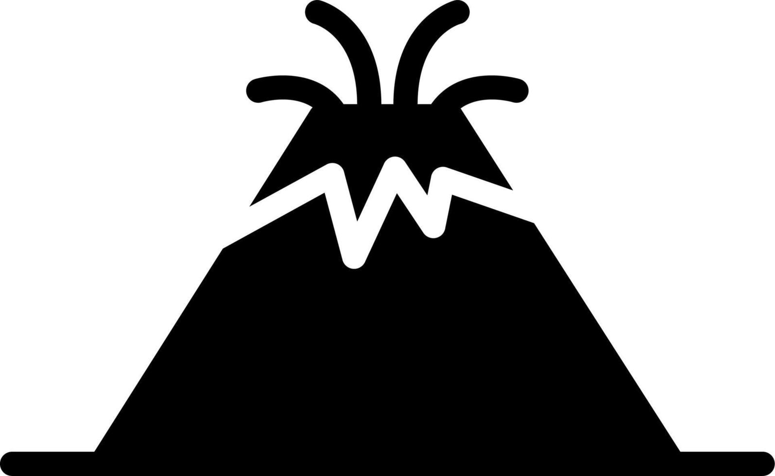 Vulkan-Vektor-Symbol vektor