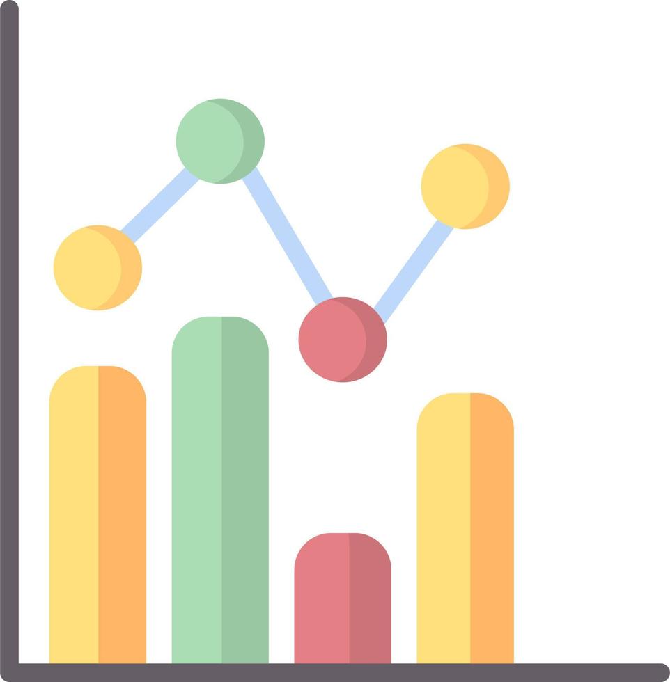 Statistik-Vektorsymbol vektor