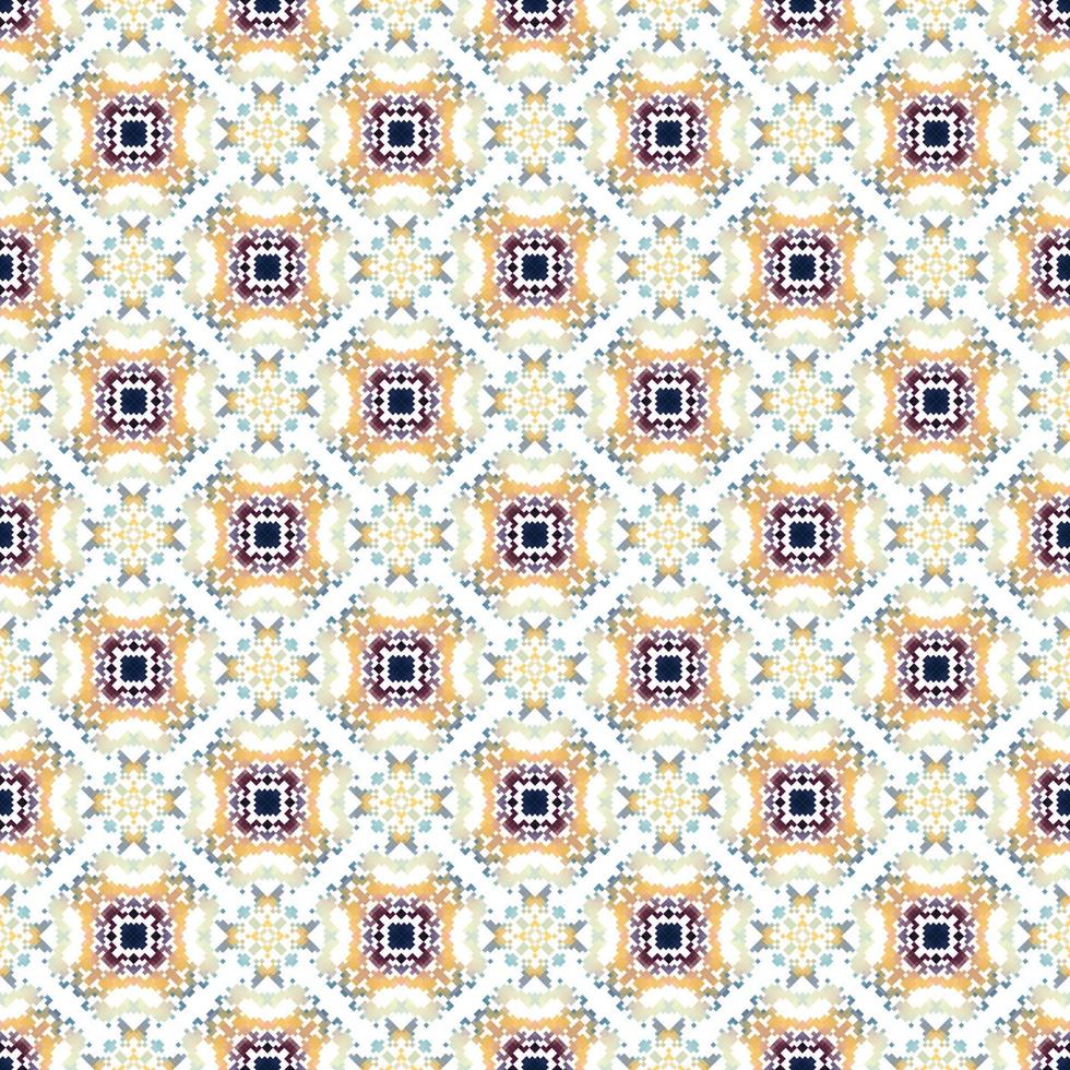 blommig stickat broderi på vit bakgrund.geometrisk etnisk orientalisk mönster traditionell. abstrakt vektor illustration. design för textur, tyg, kläder, inslagning, dekoration, halsduk, tryck.