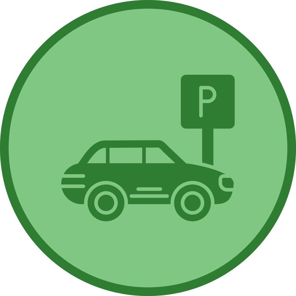 Parkplatz-Vektor-Symbol vektor