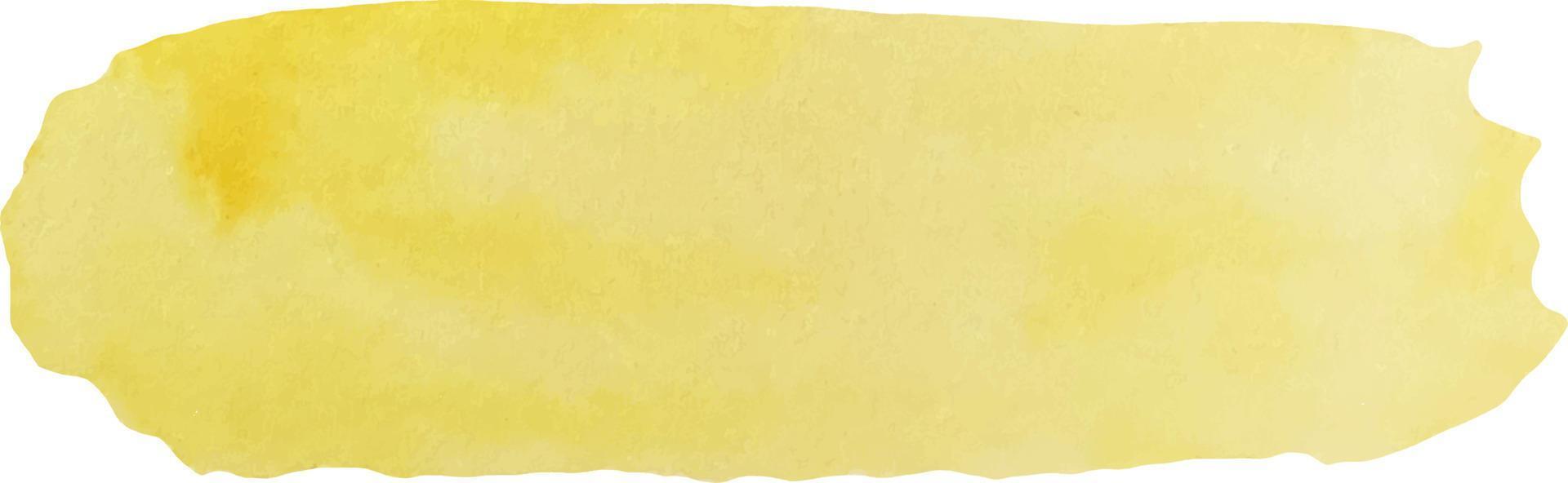 aquarell abstrakter gelber hintergrund mit textur von fleck, spray, spritzer und fleck, modeelementen vektor