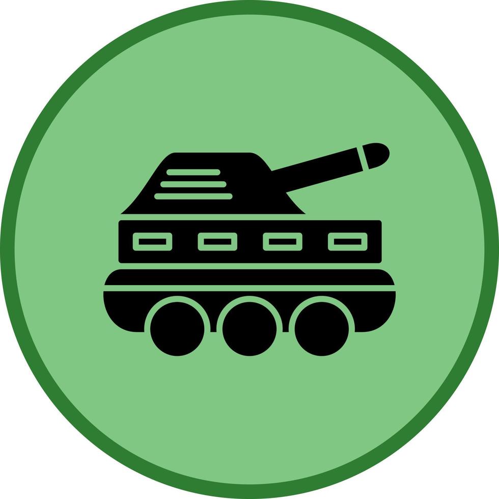 Infanterie-Panzer-Vektor-Symbol vektor