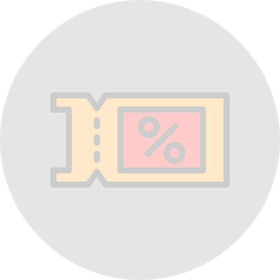 Coupon-Vektor-Icon-Design vektor