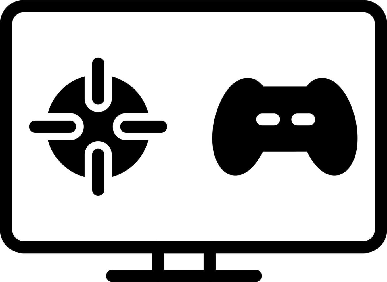 online Spielen Vektor Symbol