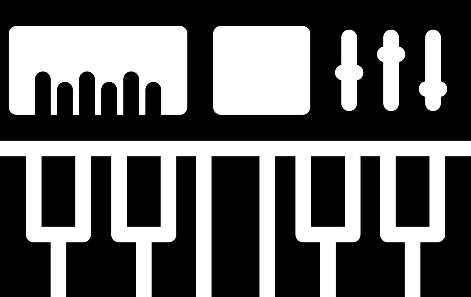 Synthesizer Vektor Symbol