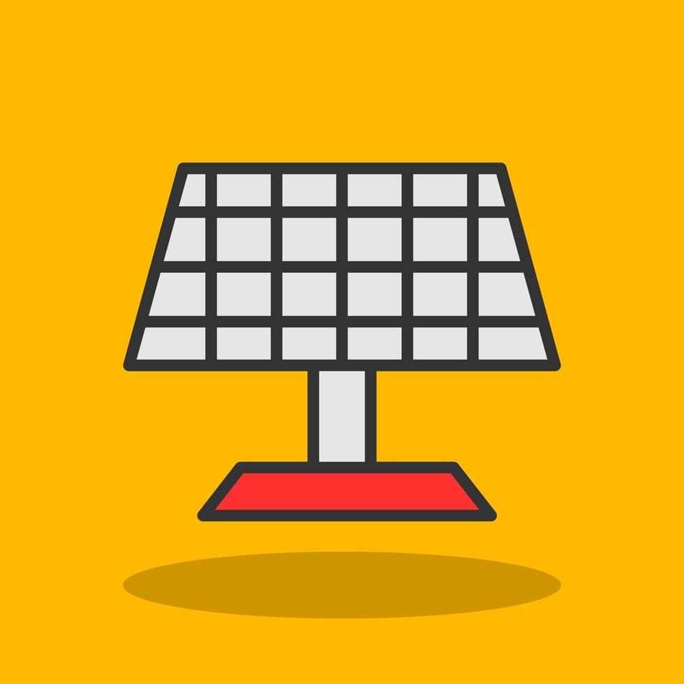 Solarpanel-Vektor-Icon-Design vektor