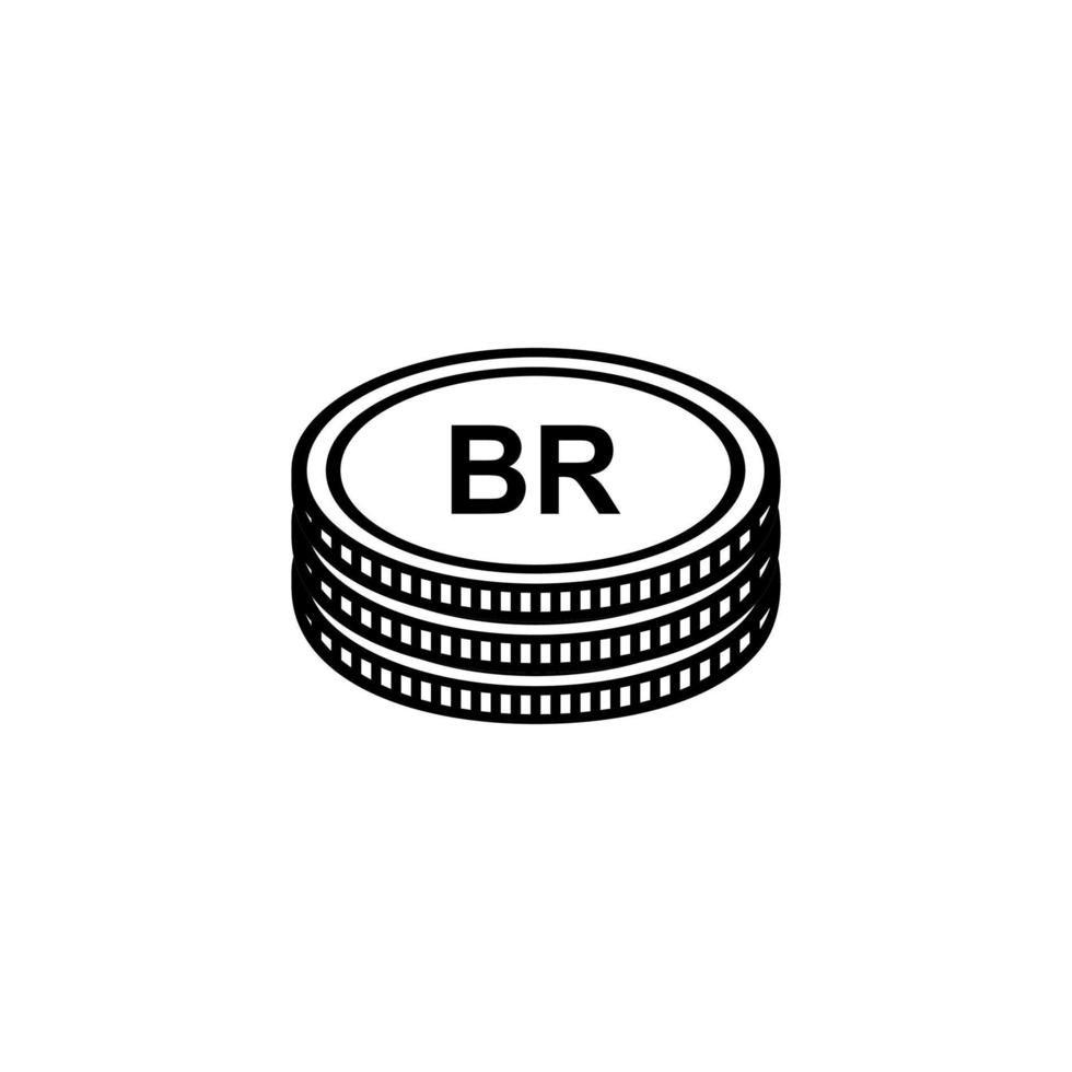 etiopien valuta symbol, latin version, etiopisk birr ikon, etb tecken. vektor illustration