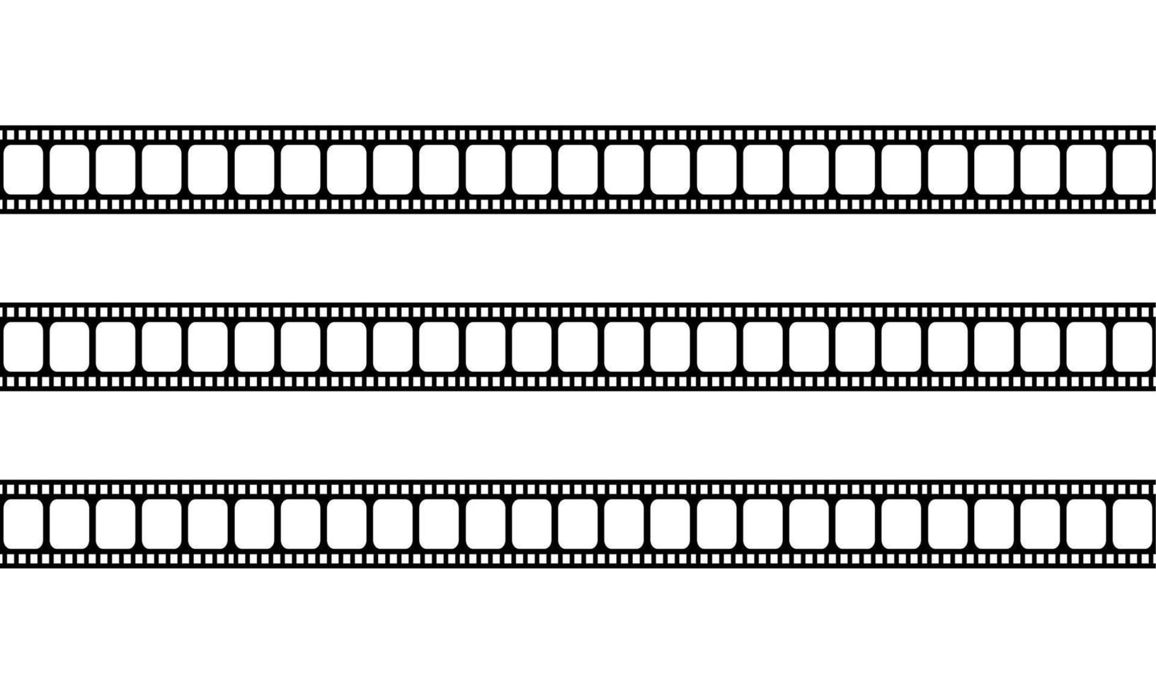 sömlös filmremsa motiv mönster för utsmyckad, dekoration, interiör, exteriör, bakgrund, tapet, omslag eller grafisk design element. vektor illustration