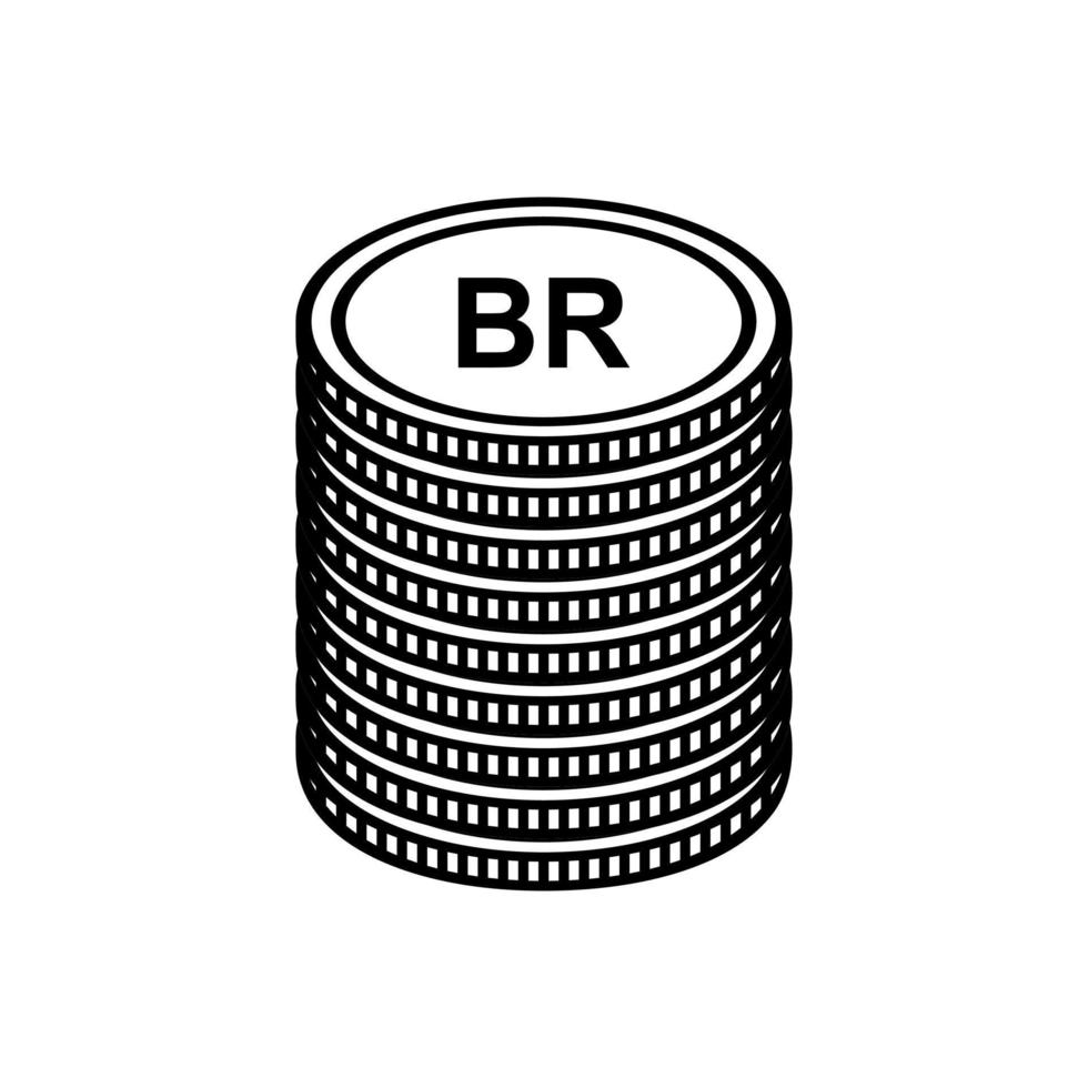 etiopien valuta symbol, latin version, etiopisk birr ikon, etb tecken. vektor illustration