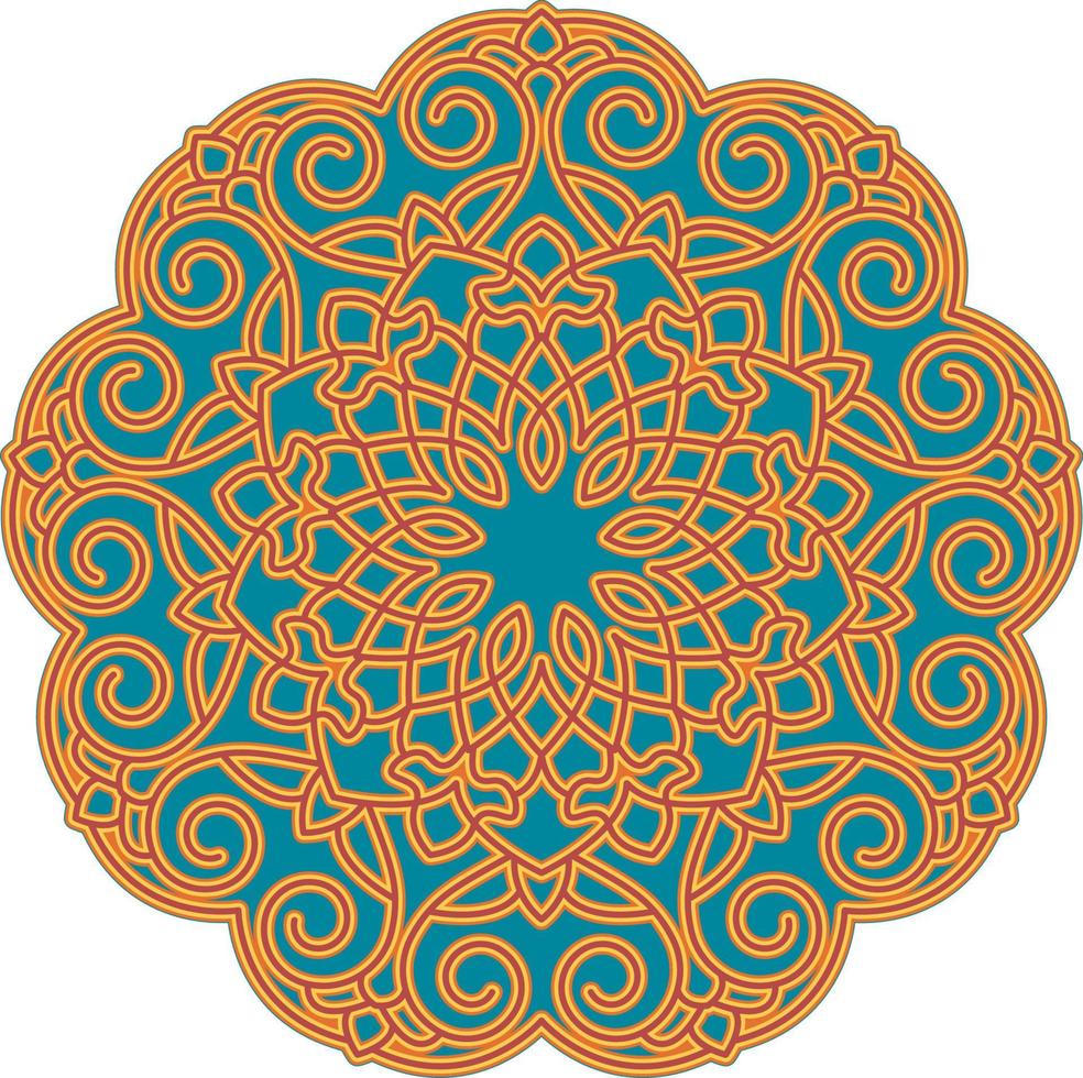 3d Mandala vielschichtig Schnitt Datei svg vektor