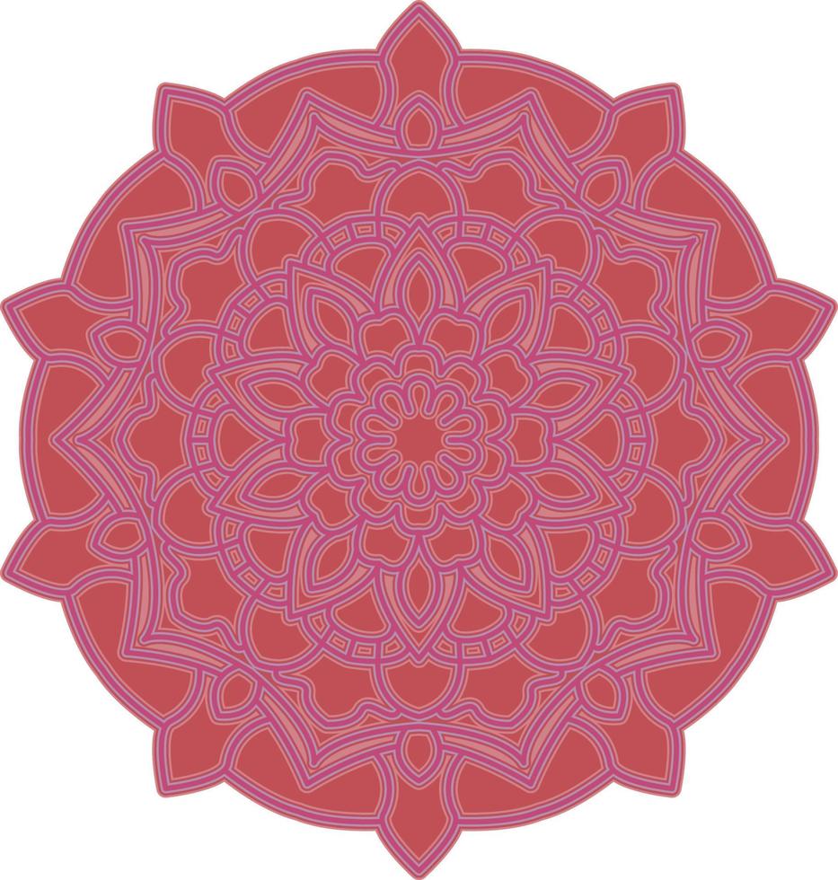 3d Mandala vielschichtig Schnitt Datei svg vektor