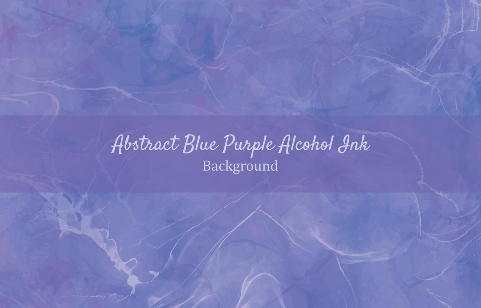 abstrakt blå lila alkohol bläck bakgrund vektor