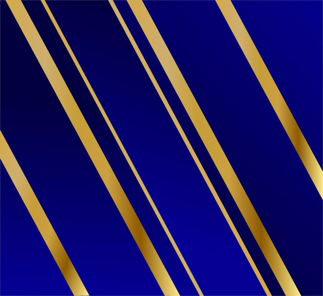 abstrakt polygonal mönster lyx mörkblå med guld vektor