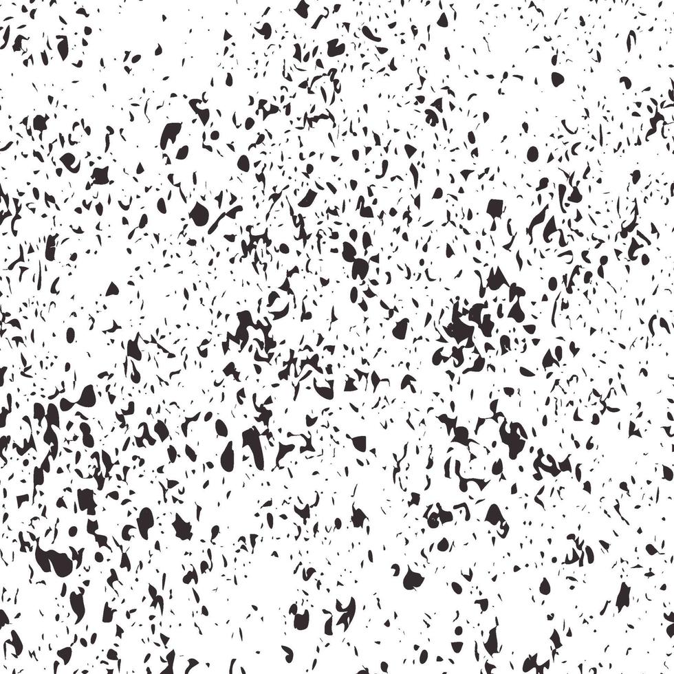 schwarze Linien und Punkte des Schmutzes auf einem weißen Hintergrund - Vektorillustration vektor